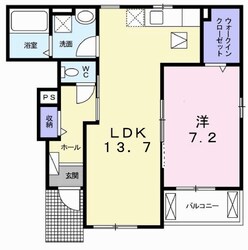 滝駅 徒歩10分 1階の物件間取画像